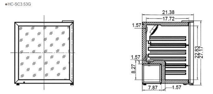 tu mat de quay firscool hc-sc3.53g hinh 1