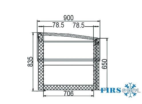 tu dong trung bay sieu thi firscool g-sd1650 hinh 1