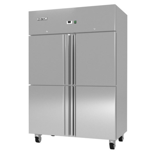 tủ mát inox 4 cánh kistem kis-xfgn45r (quạt gió) hình 0 tu mat inox 4 canh kistem kis-xfgn45r (quat gio) hinh 0