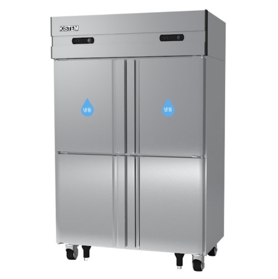 tủ đông mát inox 4 cánh kistem kis-xd45hrf hình 0 tu dong mat inox 4 canh kistem kis-xd45hrf hinh 0