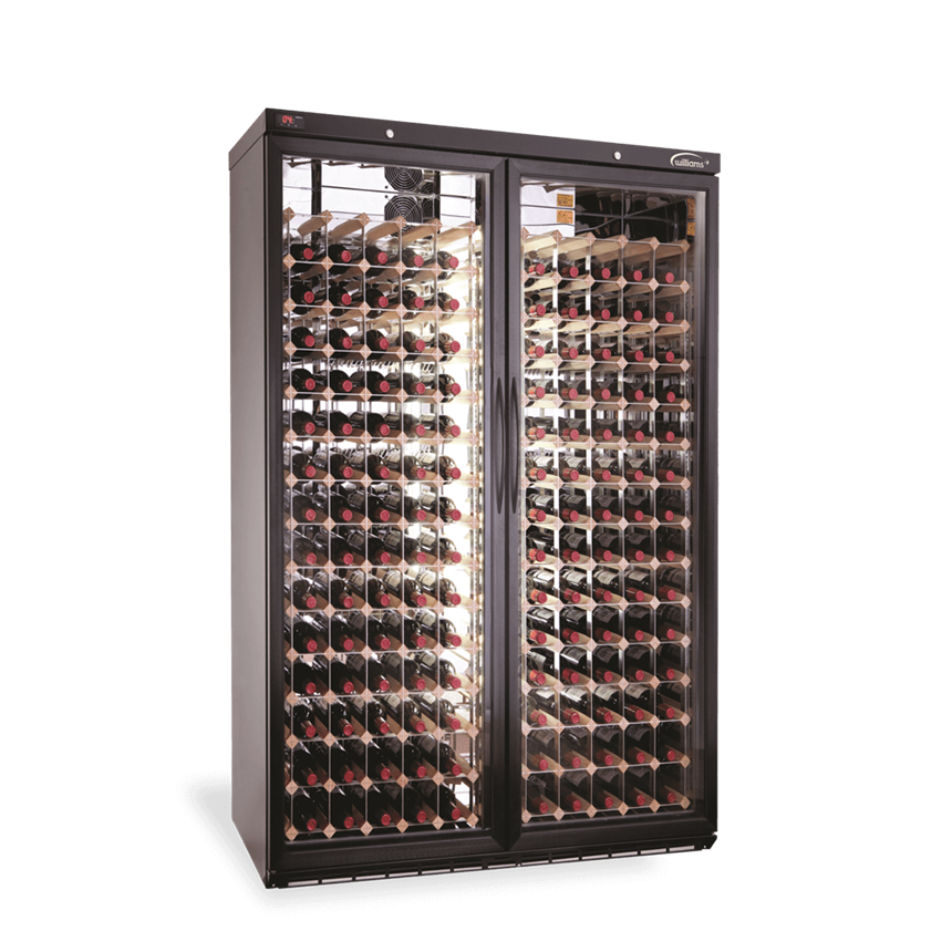 tu bao quan ruou vang 2 canh williams bc200w hinh 0