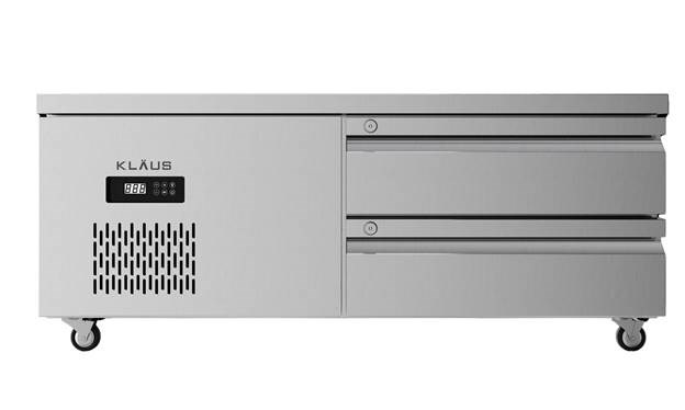 ban mat 2 ngan keo inox klaus kbu-2.1-2 hinh 0