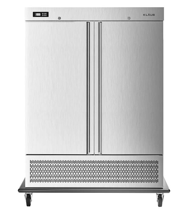 tủ mát xe đẩy 2 cánh inox klaus krt-32 hình 0 tu mat xe day 2 canh inox klaus krt-32 hinh 0