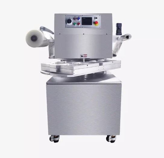 máy đóng gói hút chân không dạng mâm xoay hvt-450r-4s (công nghệ đóng gói skin kết hợp khí cải tiến - map) dành cho thực phẩm hình 0 may dong goi hut chan khong dang mam xoay hvt-450r-4s (cong nghe dong goi skin ket hop khi cai tien - map) danh cho thuc pham hinh 0