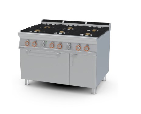 bếp gas 6 đầu đốt kèm lò nướng điện lotus cf6-912gev hình 0 bep gas 6 dau dot kem lo nuong dien lotus cf6-912gev hinh 0