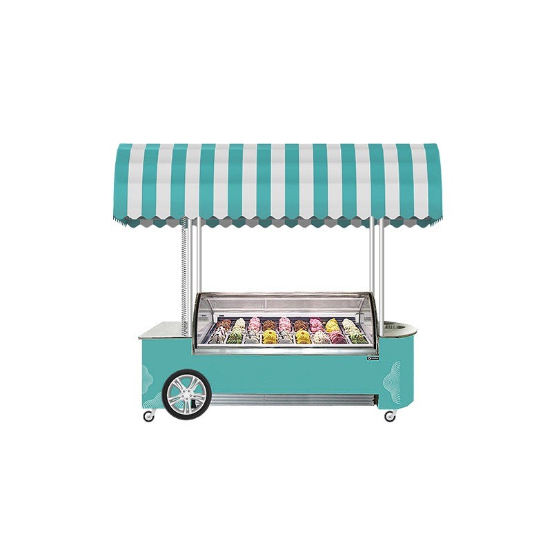 xe day ban kem ice cream cart sunny 18 hinh 0