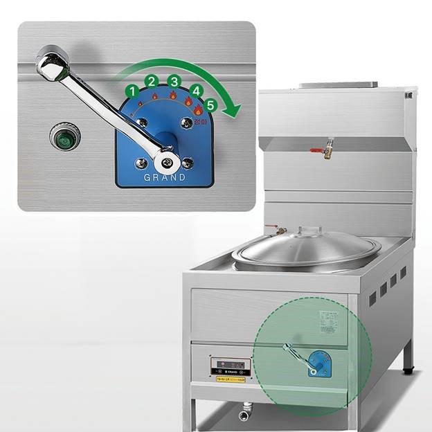 bếp âu 1 họng dùng gas kèm nồi grand woosung gws-n800p hình 1 bep au 1 hong dung gas kem noi grand woosung gws-n800p hinh 1