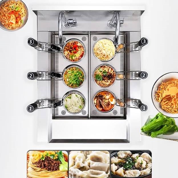 máy nấu mì 6 giỏ h&c cm-z6 hình 0 may nau mi 6 gio h&c cm-z6 hinh 0