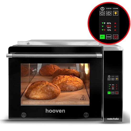 lò nướng bánh pizza restoitalia hooven 342d (digital) hình 3 lo nuong banh pizza restoitalia hooven 342d (digital) hinh 3