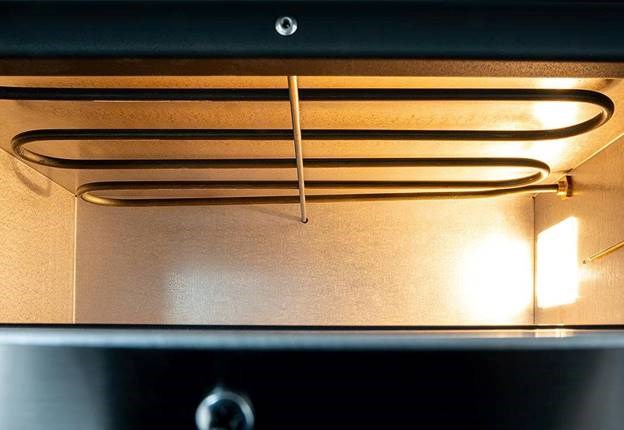 lò nướng bánh pizza dùng điện prismafood basic 2/50 glass 3t hình 1 lo nuong banh pizza dung dien prismafood basic 2/50 glass 3t hinh 1