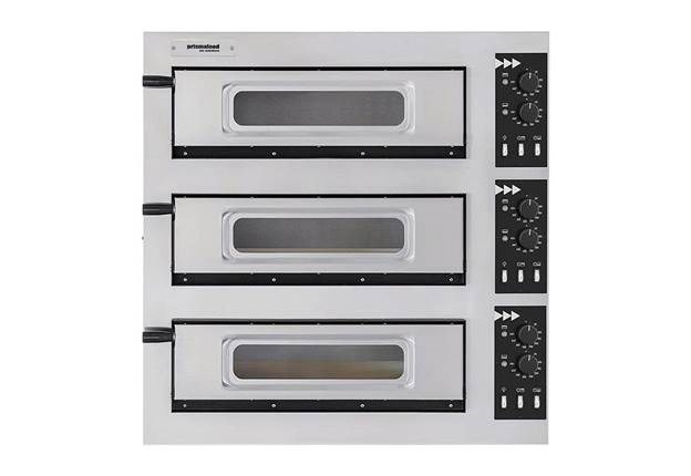 lo nuong banh pizza dung dien prismafood basic 3/50 glass 6t hinh 0