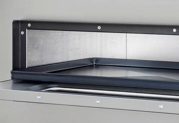 lo nuong banh pizza dung dien prismafood basic 3/50 glass 6t hinh 3