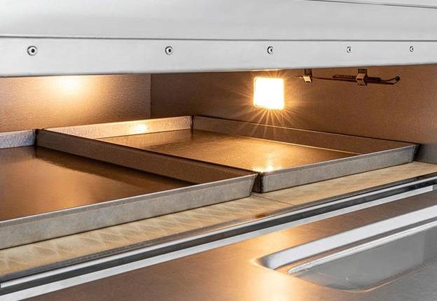 lo nuong banh pizza dung dien prismafood trays 66l hinh 1