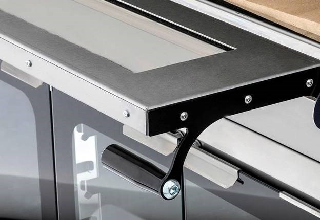 lo nuong banh pizza dung dien prismafood trays 9 glass hinh 1