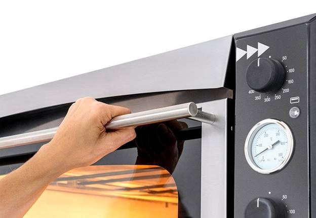 lo nuong banh pizza dung dien prismafood superior xl 66l glass hinh 1