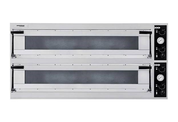 lo nuong banh pizza dung dien prismafood trays 99 glass hinh 0