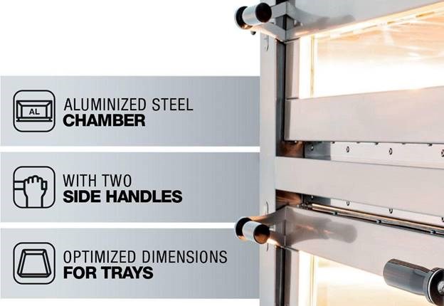 lo nuong banh pizza dung dien prismafood maior le trays 6 hinh 2