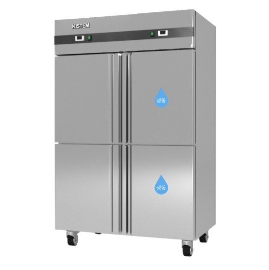 tủ đông mát inox 4 cánh kistem kis-xf45hrf (quạt gió) hình 0 tu dong mat inox 4 canh kistem kis-xf45hrf (quat gio) hinh 0