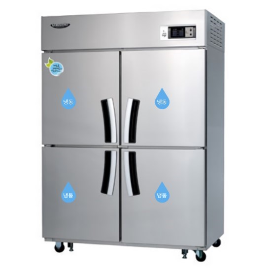 tủ đông inox 4 cánh lassele ls-1044f (quạt gió) hình 0 tu dong inox 4 canh lassele ls-1044f (quat gio) hinh 0