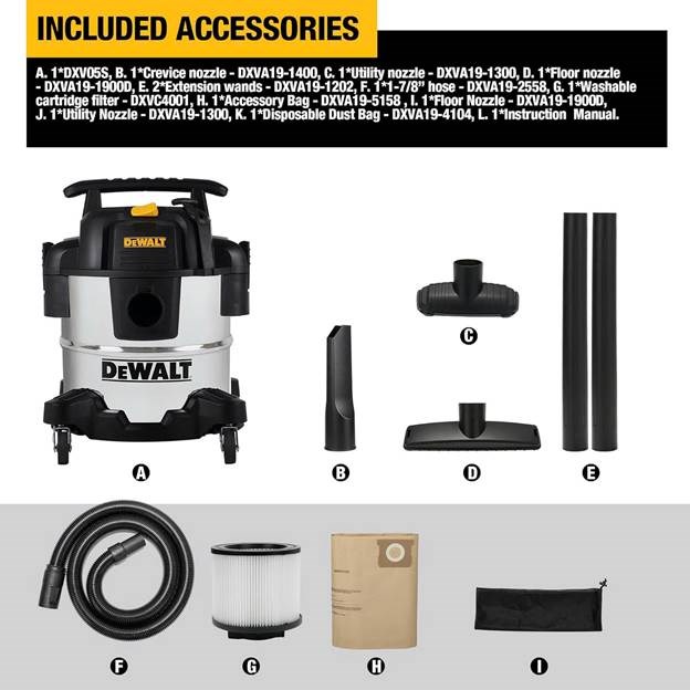 máy hút bụi 3 chức năng 20l dewalt dxv20sa – 20 lít – 15kpa hình 3 may hut bui 3 chuc nang 20l dewalt dxv20sa – 20 lit – 15kpa hinh 3