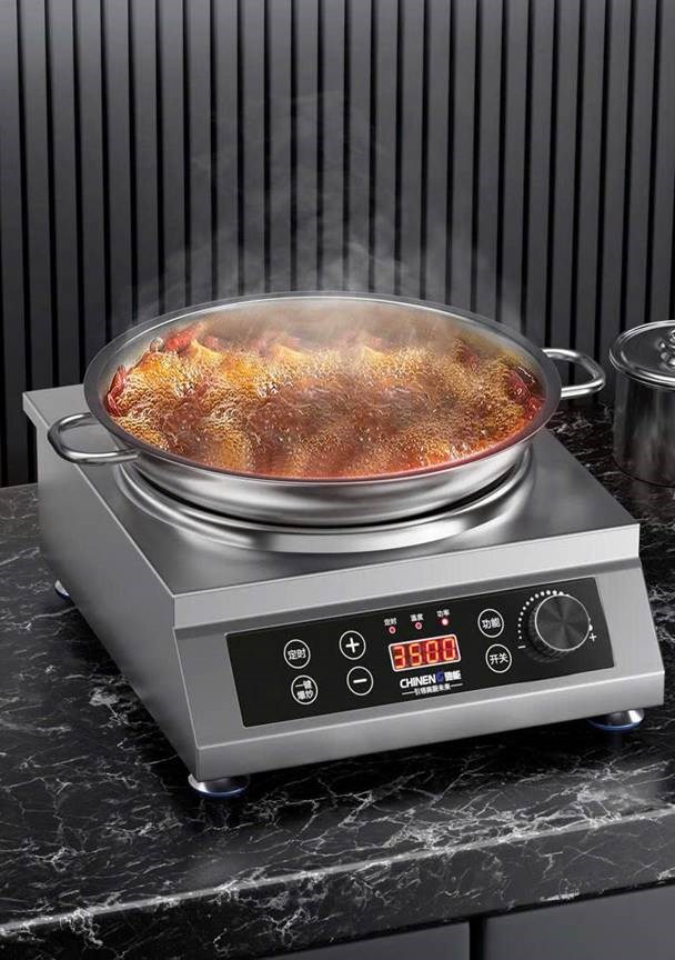 bếp điện từ để bàn 3500w chineng cn-8117-35-ca (mặt lõm) hình 4 bep dien tu de ban 3500w chineng cn-8117-35-ca (mat lom) hinh 4