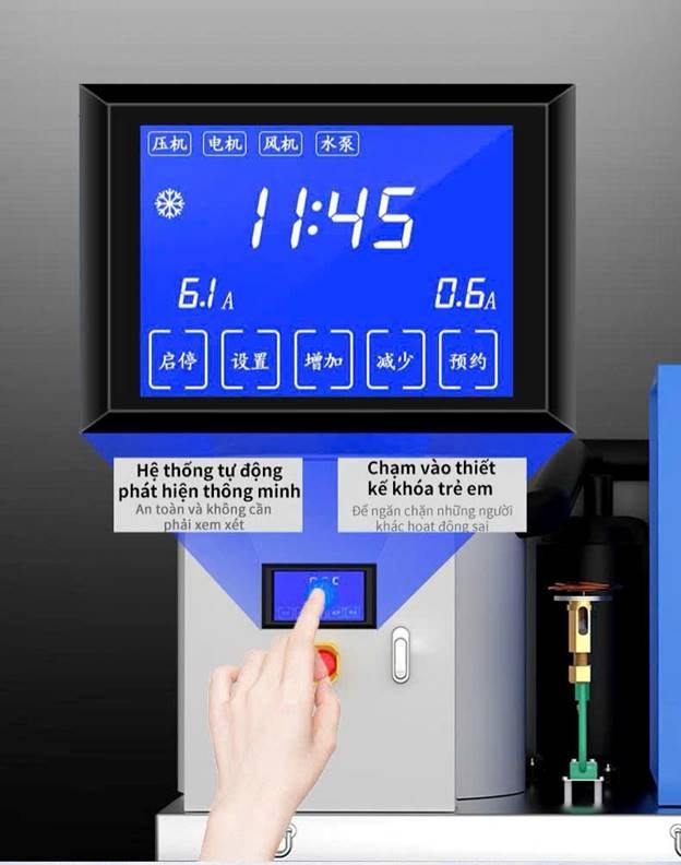 máy làm đá vảy chineng cn-lr-03t hình 4 may lam da vay chineng cn-lr-03t hinh 4