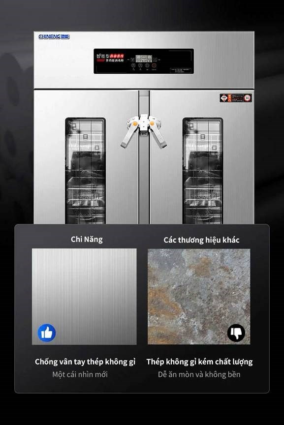 tủ khử trùng bằng hơi nước cửa đôi chineng cn-rtp1780-1780z hình 3 tu khu trung bang hoi nuoc cua doi chineng cn-rtp1780-1780z hinh 3
