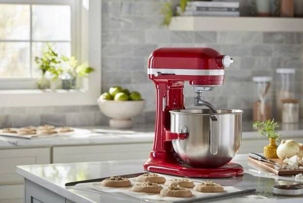 máy trộn bột kitchenaid 7qt 6.9l màu đỏ – 220 volt hình 0 may tron bot kitchenaid 7qt 6.9l mau do – 220 volt hinh 0