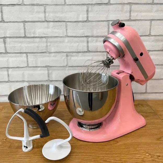 máy trộn bột kitchenaid artisan 5qt 4,8l – màu hồng 2 tô hình 0 may tron bot kitchenaid artisan 5qt 4,8l – mau hong 2 to hinh 0