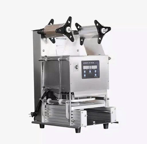 máy dán miệng cốc sữa chua/trà sữa (có trân châu) tự động hl-95a hình 0 may dan mieng coc sua chua/tra sua (co tran chau) tu dong hl-95a hinh 0